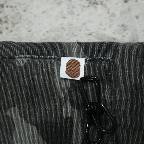 RARE Vintage Carhartt x Bape Faded Black Camo Arctic Vest - Picture 8 of 16